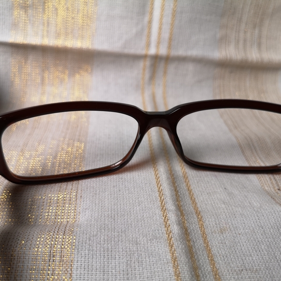 GUCCI 1572 Rectangular Brown Eyeglasses Frames Classic - Picture 5 of 11